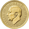 Złota moneta 1/10 uncji Britannia 2025 r Karol III