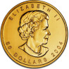 Złota moneta 1 uncja Liść Klonu różne roczniki