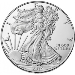 Srebrna moneta 1 uncja Amerykański Orzeł różne roczniki