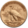 Złota moneta 10 dolarów "Indianin" 1908-1933 r