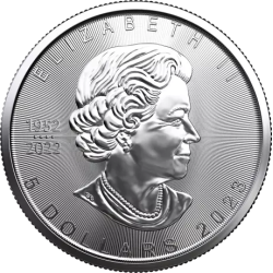 Srebrna moneta 1 uncja Liść Klonu różne roczniki