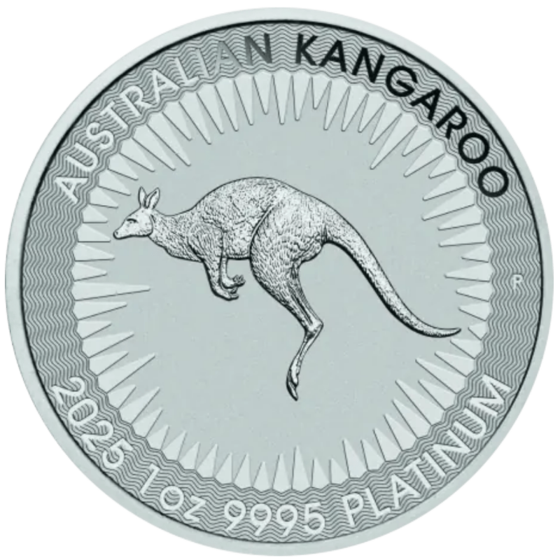 Platynowa moneta 1 uncja Australijski Kangur 2025