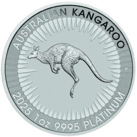 Platynowa moneta 1 uncja Australijski Kangur 2025