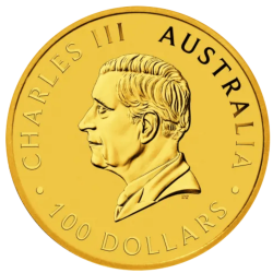 Złota moneta 1 uncja Australijski Kangur 2025 r