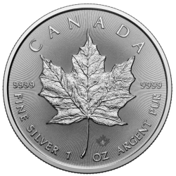 Srebrna moneta 1 uncja x25 Liść Klonu 2025