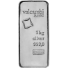 Sztabka srebra 1 kilogram Valcambi LBMA