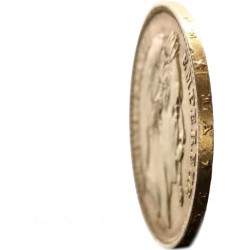 Złota Moneta 20 Franków Francja Napoleon III z wieńcem 1861 - 1870r