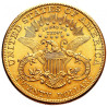 Złota moneta 20 dolarów "Liberty" Au. 900 różne roczniki