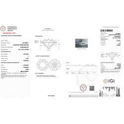 Diament Laboratoryjny Brylant 1,00 ct E VVS2 IGI LG714505411