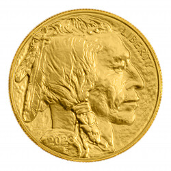 Złota moneta 1 uncja 50 dolarów Bizon 2023 r