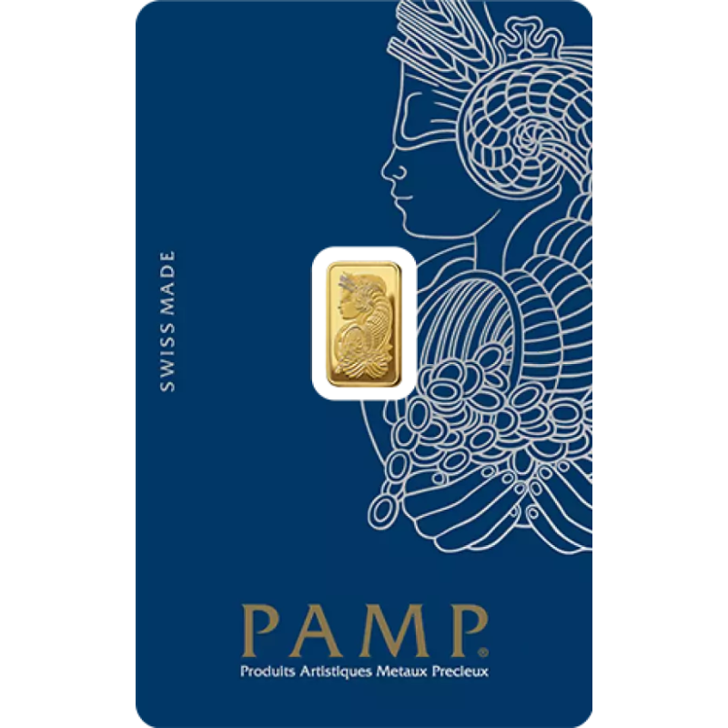 Sztabka Złota 1 gram  PAMP LBMA
