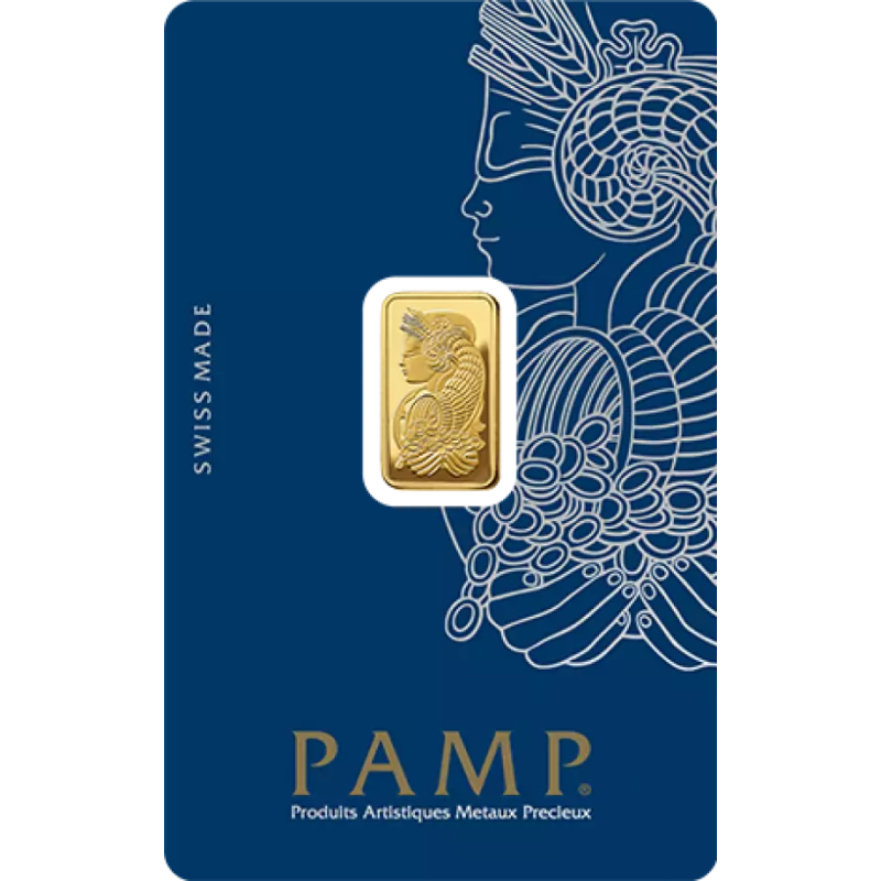 Sztabka Złota 2,5 grama  PAMP LBMA