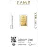 Sztabka Złota 2,5 grama  PAMP LBMA