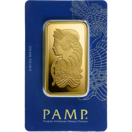 Sztabka Złota 100 gramów  PAMP LBMA