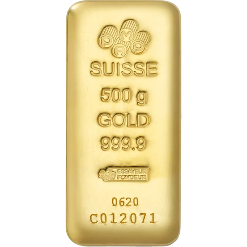 Sztabka Złota 500 gramów  PAMP LBMA